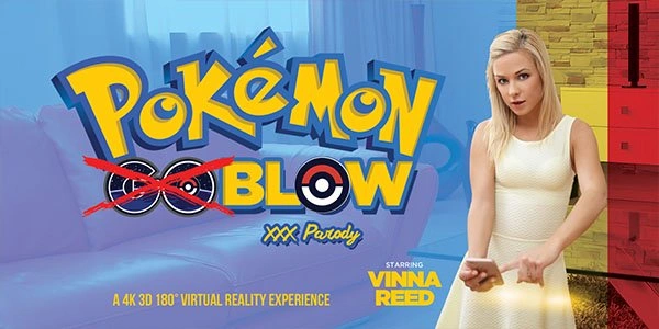 Pokemon Blow - Vinna Reed Cock Fuck VR Porno VR Adult Videos