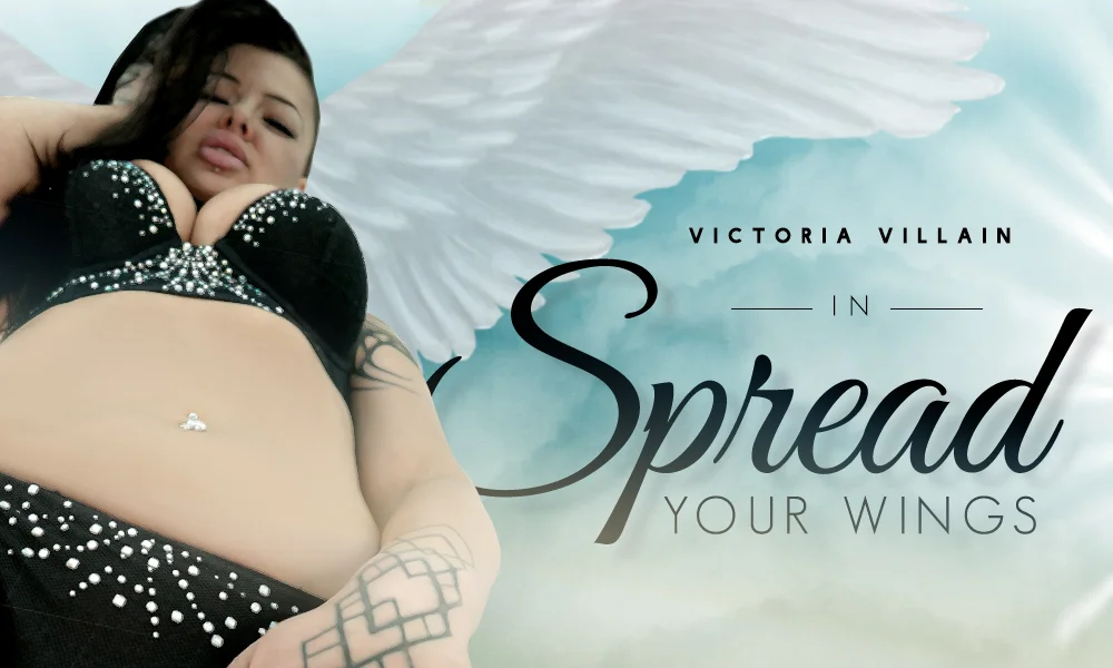 Spread Your Wings - Victoria Villain's 1st Time On Camera! For Publishing KINKY VR Adult Videos