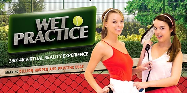 Wet Practice - Games Turn to Hot Lesbian VR Sex