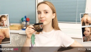 Coffee Boosts Polly's Mood VR Adult Videos