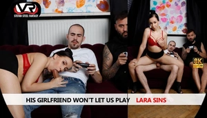 His Girlfriend Won't Let Us Play Lara Sins VR Adult Videos