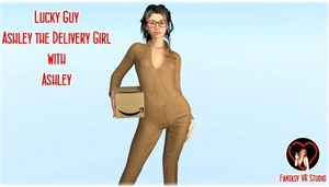 FVR - 31 - Lucky Guy - Ashley the Delivery Girl - Ashley VR Adult Videos