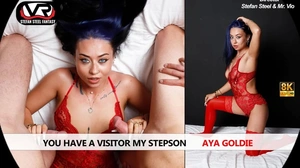 You Have A Visitor My Stepson Aya Goldie VR Adult Videos