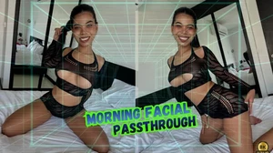 Morning Facial Passthrough VR Adult Videos