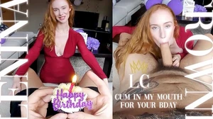 Cum In My Mouth For Your Bday VR Adult Videos